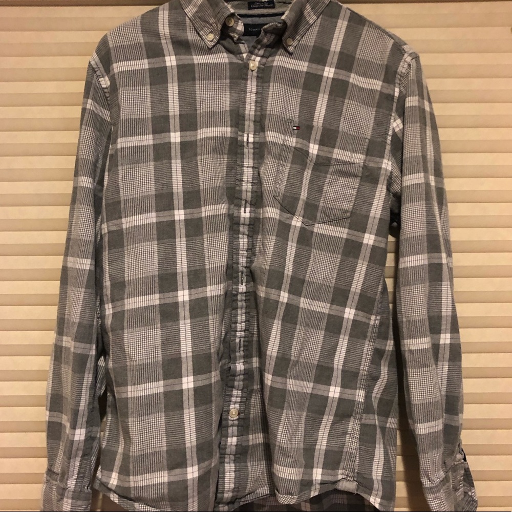 Long sleeve slim fit flannel